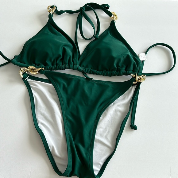 unknown Other - Green Bikini Sz M